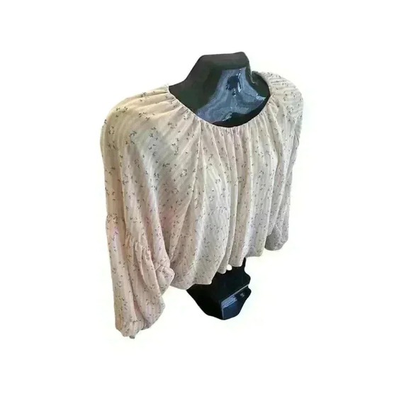 Gianni Bini Women's‎ Large Top Blouse Yellow Tomato Girl Summer Soft Feminine - Picture 4 of 9